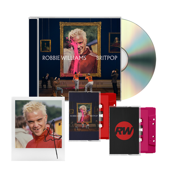 Robbie Williams - BRITPOP | Limited Signed By Robbie Bundle only available on RobbieWilliams.com