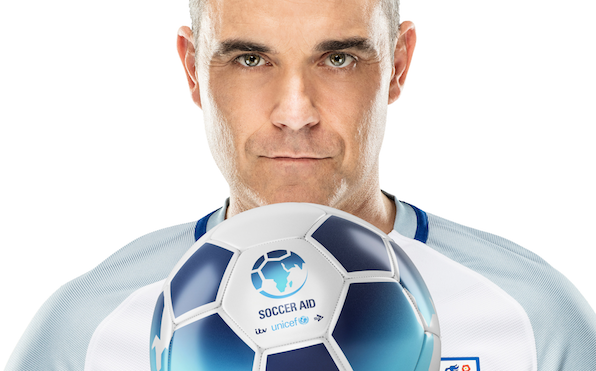 Robbie @ UNICEF's Soccer Aid 2021