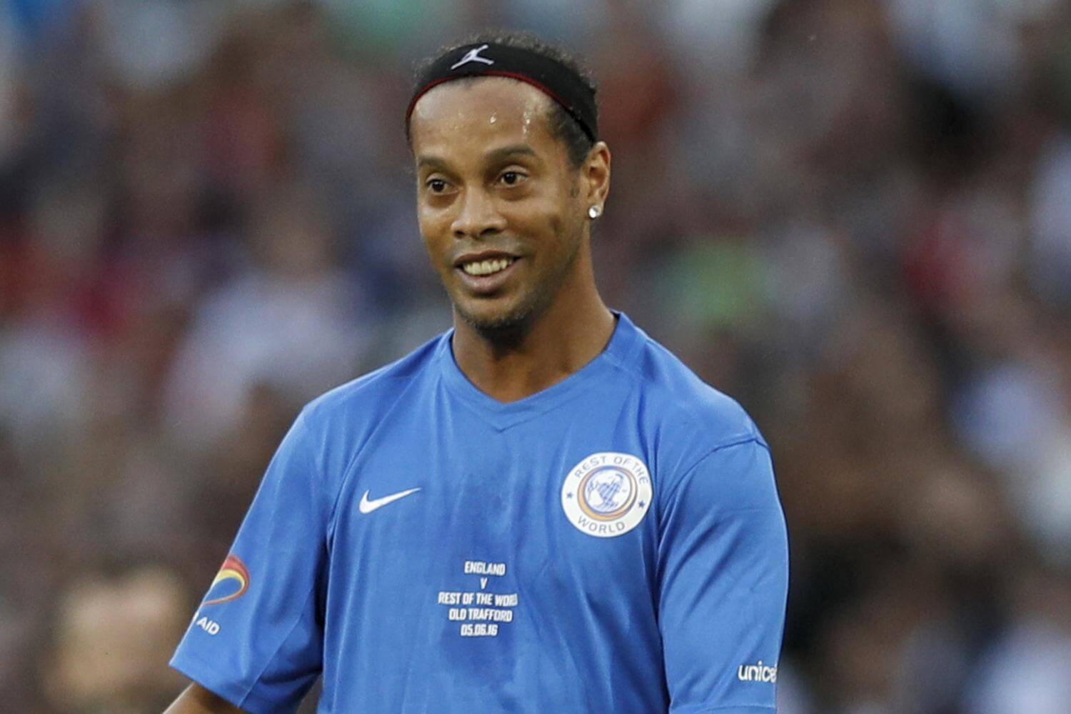 Soccer Aid 2016: Ronaldinho joins ROW Team