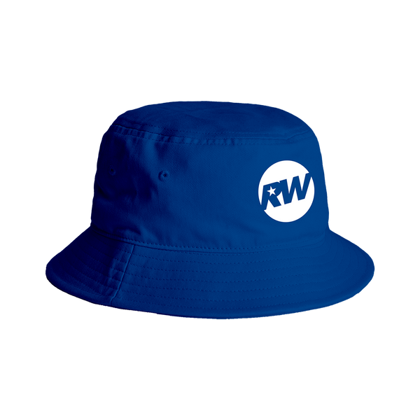 RW Blue Bucket Hat only available on RobbieWilliams.com