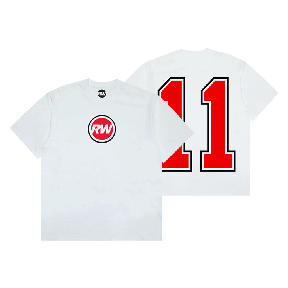 BRITPOP | White Robbie Logo 2026 Tour T-Shirt