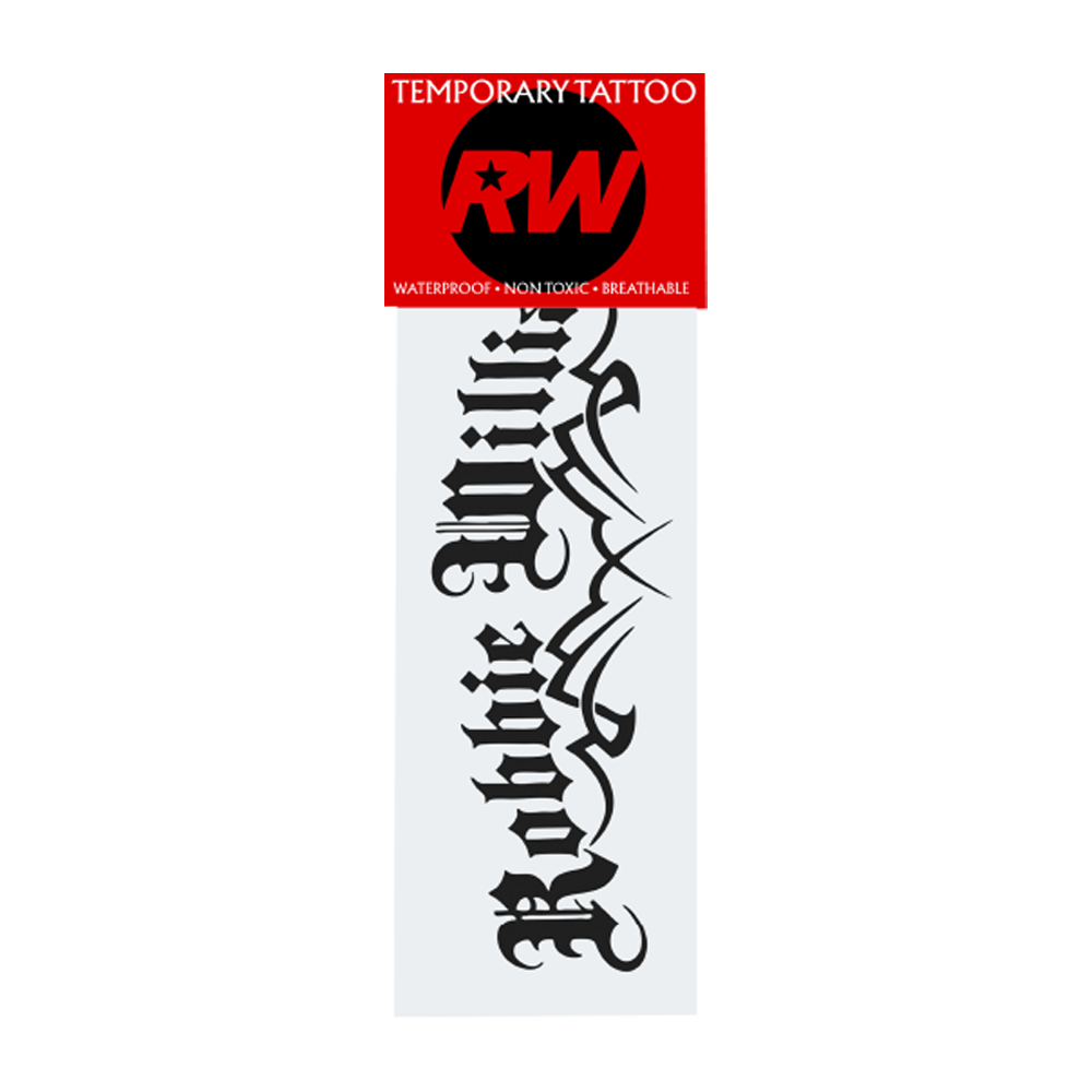 BRITPOP | 2026 Tour Temporary Tattoo