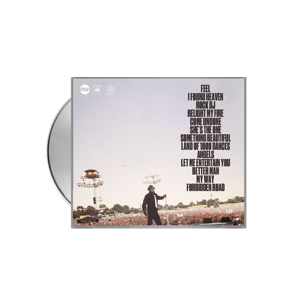 Back view of Robbie Williams - Better Man (Original Motion Picture Soundtrack): Standard CD