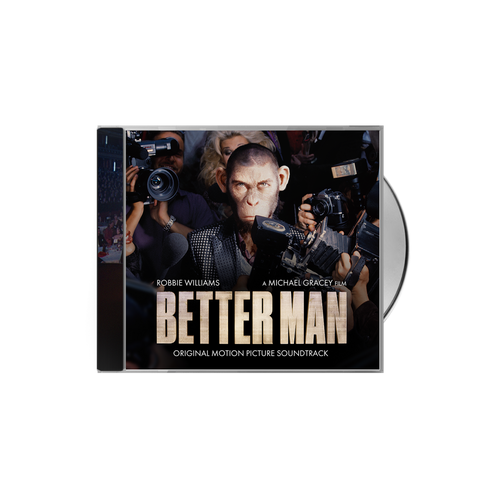 Front view of Better Man (Original Motion Picture Soundtrack): Standard CD