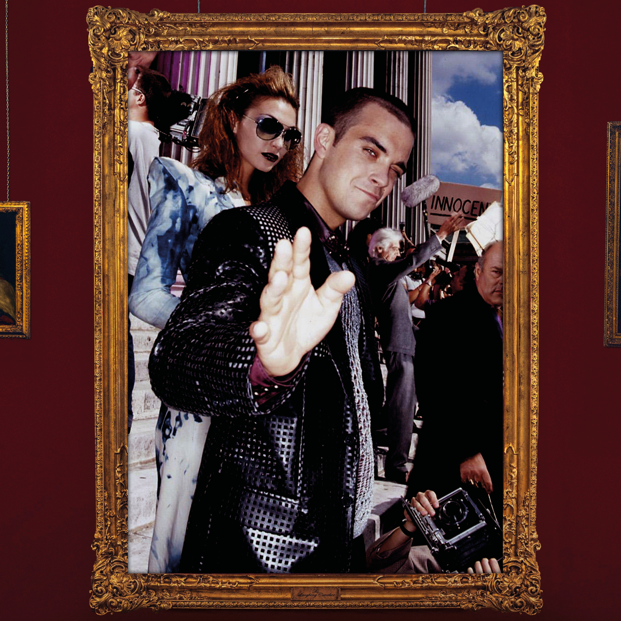 Robbie Williams Britpop album cover
