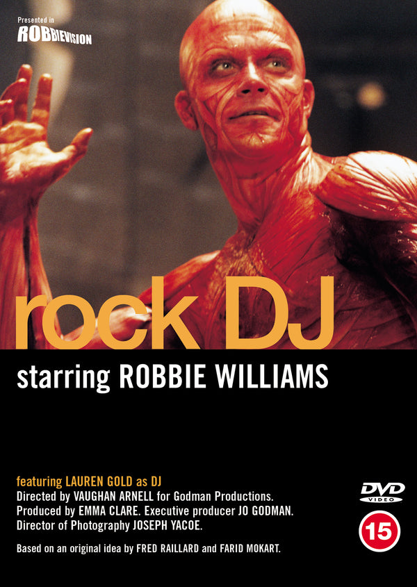 Rock DJ only available on RobbieWilliams.com