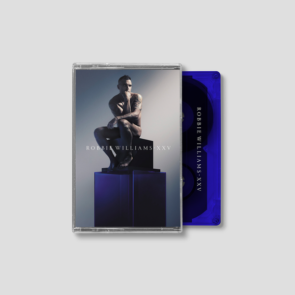 XXV Blue Cassette - D2C Exclusive only available on RobbieWilliams.com
