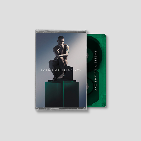 XXV Green Cassette only available on RobbieWilliams.com