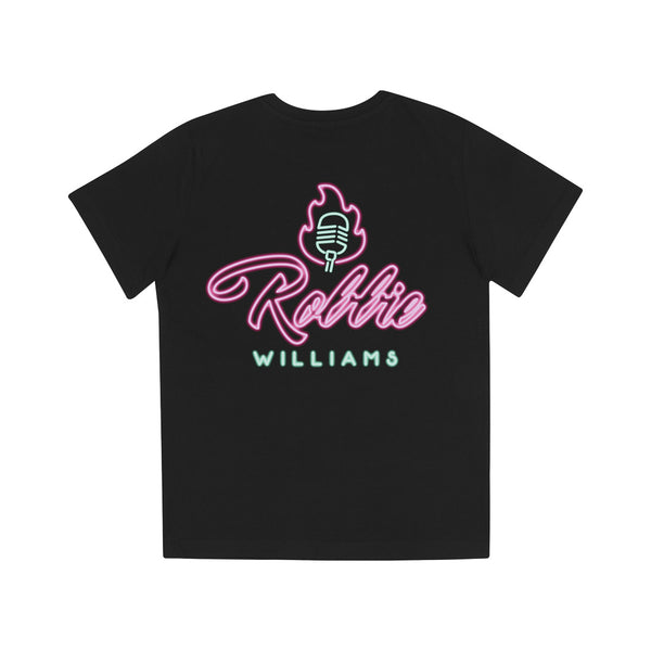 Robbie Microphone Kid's T-Shirt (Black) only available on RobbieWilliams.com