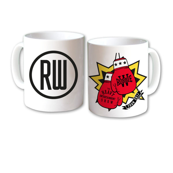 Boxing Mug only available on RobbieWilliams.com