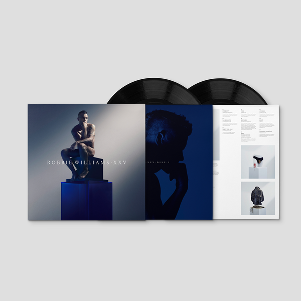 XXV Vinyl only available on RobbieWilliams.com