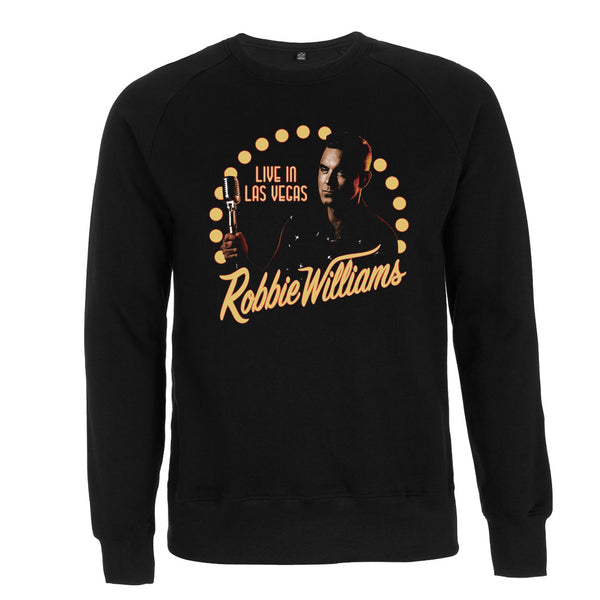 Robbie Live in Las Vegas Sweater (Black) only available on RobbieWilliams.com