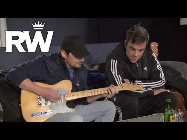 Cars 2: Robbie & Brad Paisley Write 'Collision Of Worlds' only available on RobbieWilliams.com