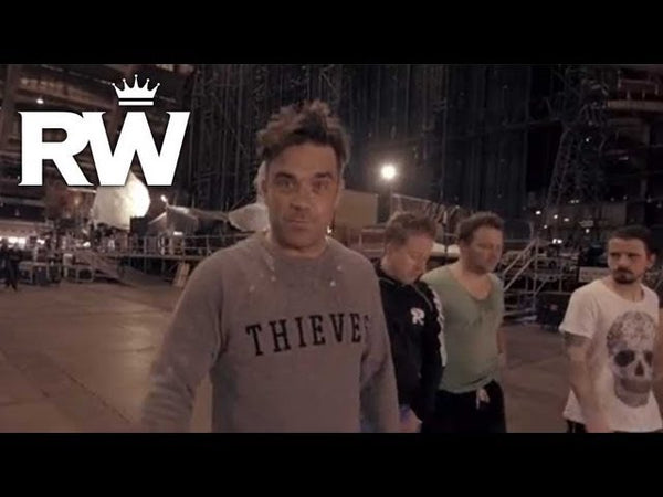 Take The Crown Stadium Tour: Rehearsals (Part 2) only available on RobbieWilliams.com