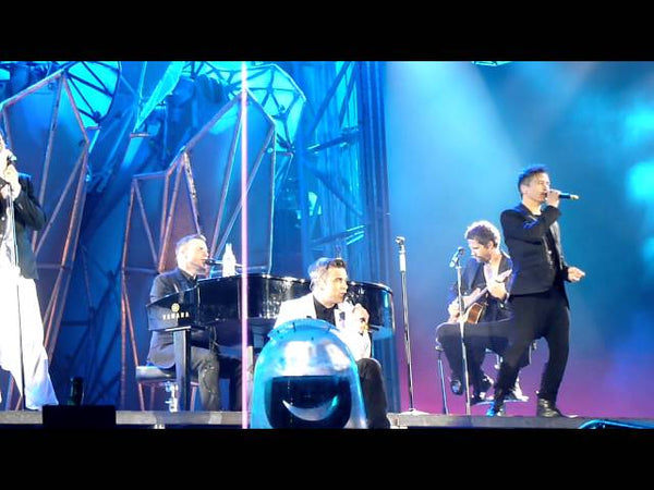 Progress Live 2011: Take That Perform Babe At Dublin (18 June) only available on RobbieWilliams.com