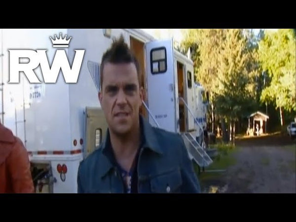A Very British Cowboy: "Four hours sleep in two days..." only available on RobbieWilliams.com