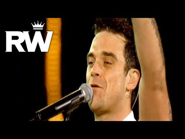 Knebworth: We Will Rock You only available on RobbieWilliams.com